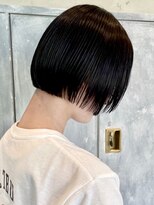 カムジーヘッド(COMEGHEAD)&nbsp;大人マッシュショート丸みショート黒髪ショートベリーショート