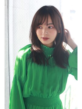 ルーカ 恵比寿(LU-CA) 30代40代50代　大人可愛いふんわりロング　恵比寿