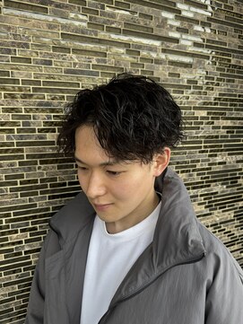 ヘアーアトリエ ラフェル(hair atelier Rafel) アップバング　ツイストスパイラル