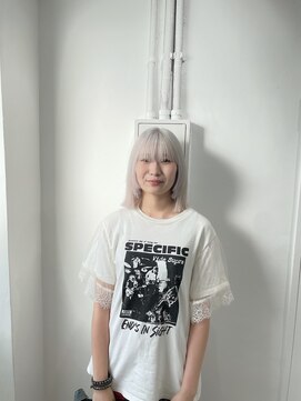 ミュー(Mu) ケアブリーチで作るホワイトカラー