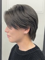 リベル(LIBER)&nbsp;グレージュカラー/ハイトーン/メンズ/ウルフ/ブリーチ/八王子