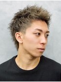 ツーブロックショートレイヤーソフトツイスト