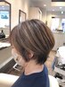 【カットメニュー】小顔骨格修正デザインカット￥6,600