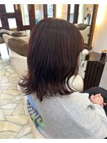 ヘアーメイクフィールヒルズ(FEEL HILLS) レッドブラウン