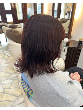 ヘアーメイクフィールヒルズ(FEEL HILLS) レッドブラウン