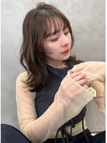 ロンドプロフィール 浦和(Lond profil)&nbsp;くびれ顔まわりレイヤー外ハネ韓国風ヘア