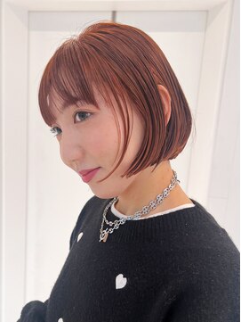 アイティーバイアルバム 藤沢店(IT by ALBUM) メルティカラー似合わせカットマロンベージュ_ba499121