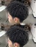 【短髪に相性抜群◎】men’sカット+ソフトツイスト+眉cut ￥9900