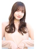 軽めのロングレイヤー