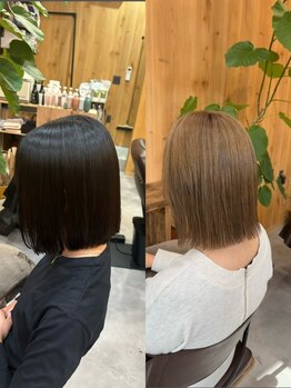 ランプヘアー(lamp hair)の写真/内部補修特化トリートメントが自慢のlamp hair◇本来の輝きと感動の質感をお届けします。敏感肌の方にも◎