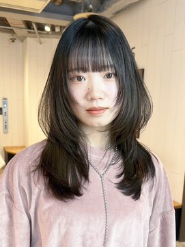 アイティーバイアルバム 藤沢店(IT by ALBUM) ロング美髪顔周りレイヤーウルフレイヤー_ba505171