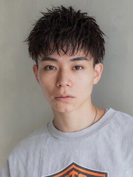 アリエッタ(aRietta) ベリーショート/ダークアッシュ/ニュアンスパーマ/短髪