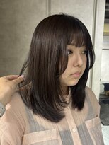 ネアー 新潟(NEER)&nbsp;アプリコットオレンジ/くびれヘア/ウェーブショート［新潟］