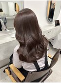 clan　ショートボブミディアムヘアセンターパート