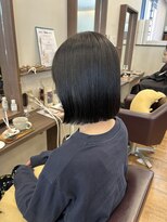 ヘアーブランドジン パルト(HAIR BRAND Jin Palt)&nbsp;タッセルボブと髪質改善カラー