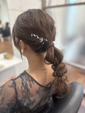 ヘアーアンドメイク ルシエル(hair&make Luxiel) KAWAIIローポニー☆ヘアアレンジ