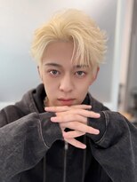 ジーナ 天神(Zina)&nbsp;センターパート/フェザーパーマ【メンズサロンZina天神】