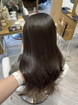 アヴァンス 広島本通店(AVANCE.)&nbsp;着物ヘア/大人ガーリー/ダークアッシュ/似合わせカット