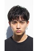越谷メンズ/ニュアンス×フェザー×シャドウ×ツイストパーマ