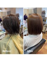 美容室フランヴェール&nbsp;まとまる艶髪！お手入れもシンプルに