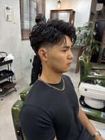 オールマンバーバーショップ 流山おおたかの森(Allman Barbershop) ニュアンスパーマ/ニュアンスウルフ/ダウンバング/おおたかの森