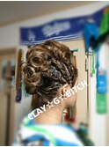 【平日プラン】新規￥3000→￥2000 パーティーヘアセット 結婚式