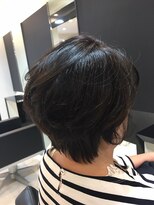 ディーヘアーデザイン(d.HAIR DESIGN)&nbsp;前下がり動きのあるショート