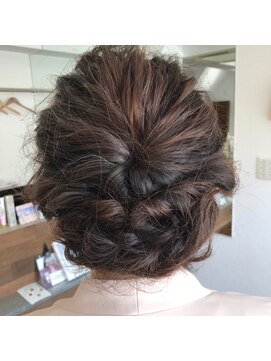 アオ(hair studio ao) およばれヘア