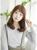 ヘアーアンドスマイル バル(hair&smile Baru)&nbsp;ミディアムワンカール
