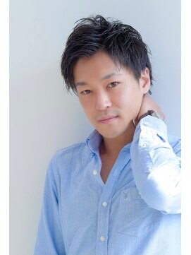 ネイロ 錦糸町(NeiRo) エアリーミディショートパーマ黒髪カタログホワイトアッシュ