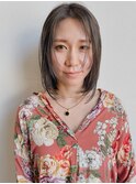 【うさぎローライト】あんまり巻かないボブ