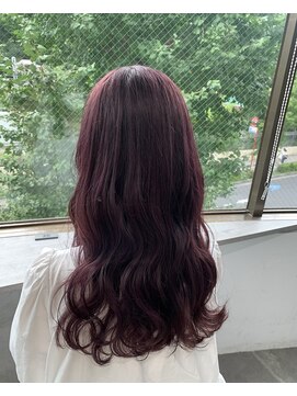 ピチカート パクト(pizzicato pacto) ロング　ピンクヴァイオレットカラー