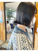 あごラインボブ