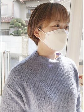 ヴィノバ(benova) 大人可愛いミニボブ コンパクトショート【塚口／武庫之荘/】