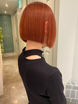 ロンド ロビン 栄(Lond robin)&nbsp;【Lond robin】伊藤ガク ミニボブ/ピンクオレンジ/ミディアム