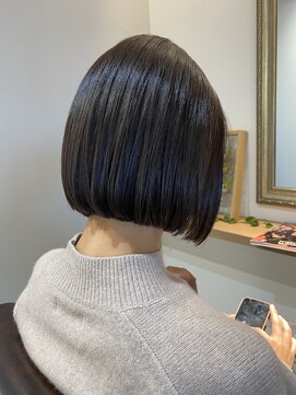 ヘアー プレイス ガーデン(Hair Place GARDEN) 前下がりボブ