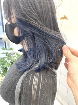 リル(re'll) 《花屋併設》ロブヘア［酸性ストレート/ヘアセット]