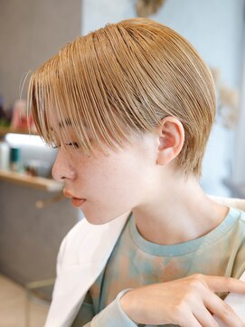 ハーバーズ バイ エムスラッシュ 鎌倉由比ヶ浜(Harbors by M.SLASH) HARBORS鎌倉/外国人風/透けバング/ナチュラルマッシュショートo