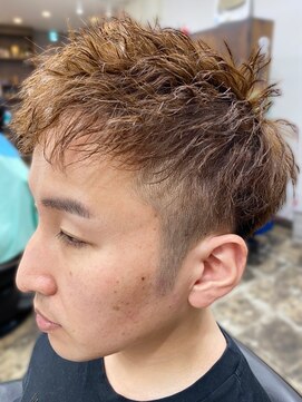 ヘアーコレクション グロース(HAIR COLLECTION Growth) 無造作マッシュメンズショート☆ツイスパブラウンベージュ