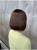 縮毛矯正ボブ m