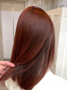 ナンバー アンフィール 渋谷(N° anfeel) 髪質改善艶髪じゅわっとジューシーレッド