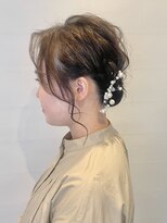 六本木美容室 西麻布店&nbsp;ウエディングヘアアレンジ◎シニヨン