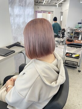 エイト 神戸三宮店(EIGHT) 【抜け感MAX】ピンクベージュスタイル