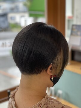 スナリー(Snaly) 刈り上げ/刈り上げ女子/コンパクトショート/丸みショート