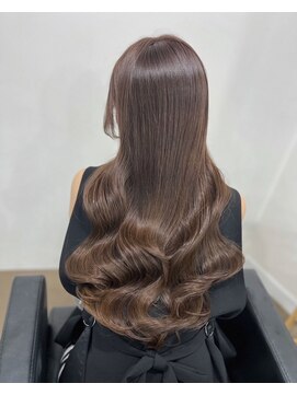 イオエ 梅田(ioe) ニュアンスカラー/グレージュ/ツヤ髪スタイル/髪質改善/縮毛矯正