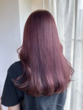 ヘアスペース リズム グリーン(Hair space Rizm green) チェリーピンク