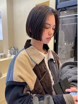 スニュウ(snuw)&nbsp;【snuw_hotaru】ケアカラー透明感カラーボブミニボブ