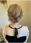 ハイトーンカラー×ヘアセット◎