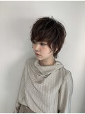 luraliyルーラリー北九州ショートウルフパーマ風くせ毛カット