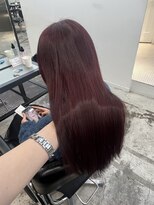 ゲーム 原宿店(GAME)&nbsp;ブリーチ無しダブルカラーレッドブラウン韓国